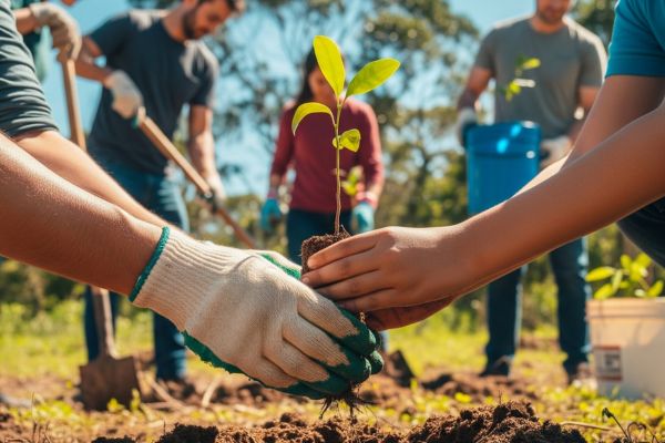 Plantation d'arbres et projets communautaire partout en Estrie avec ProxiPur